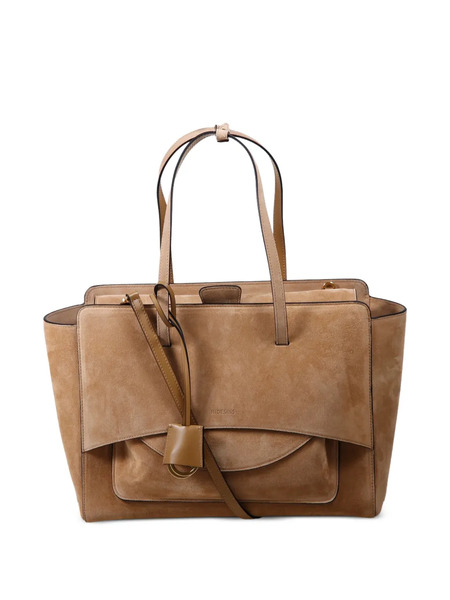  Hidesins Flap Tote Bag - Brown 