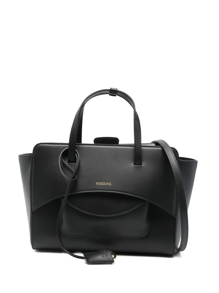  Hidesins Logo-stamp Tote Bag - Black 