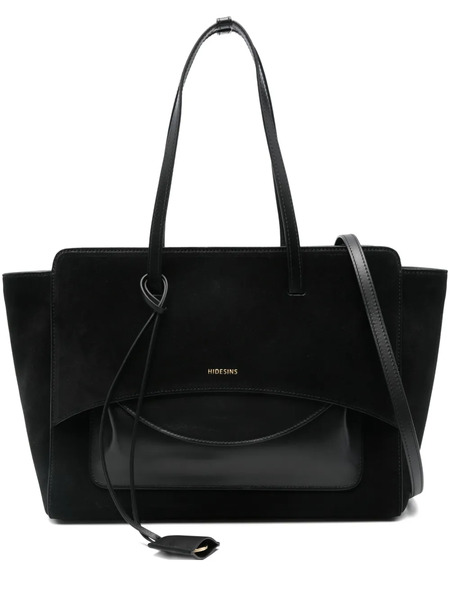  Hidesins Panelled Tote Bag - Black 