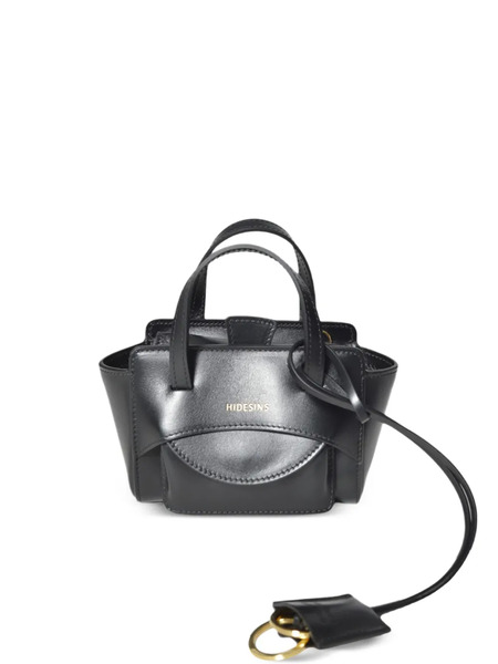  Hidesins Xs Flap Leather Mini Bag - Black 