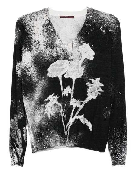  High Amuse Printed Top - Black 