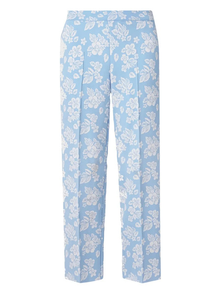  High Sport Louis Jacquard-pattern Floral Trousers - Blue 