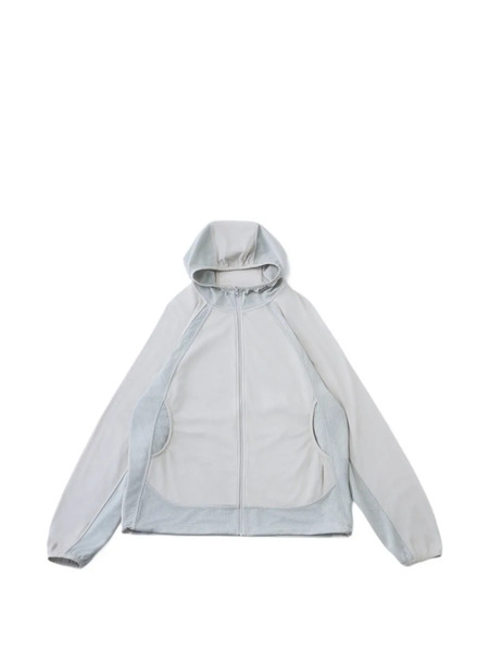  Hiking Patrol Orbit Mesh-panel Hooded Jacket - Grey 