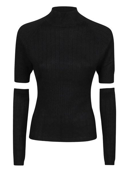  Hinnominate Ribbed-knit Jumper - Black 