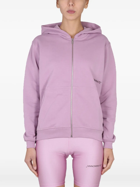 Hinnominate Zip-up Pocket Sweater - Purple 