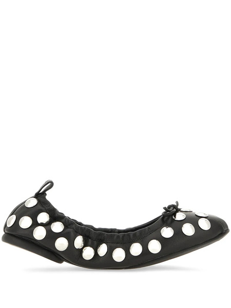 Hogan Borchie Ballerina Shoes - Black 