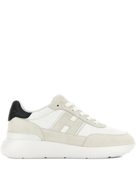  Hogan Cube Lace-up Sneakers - White 