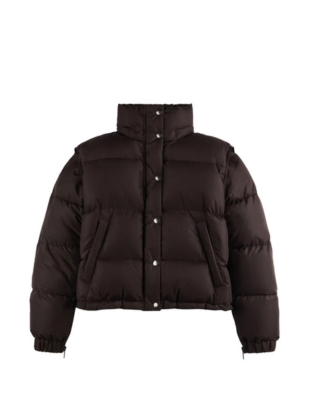 Hogan Deconstruct Puffer Jacket - Brown 