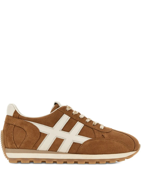  Hogan H671 86er Suede Sneakers - Brown 