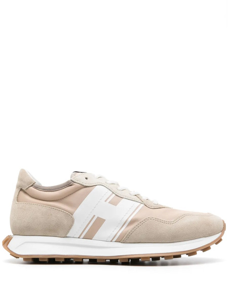  Hogan H601 Panelled Sneakers - Neutrals 
