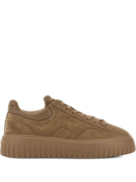  Hogan H-stripes Sneakers - Brown 