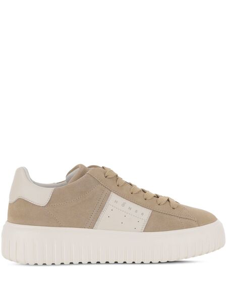  Hogan H-stripes Sneakers - Neutrals 