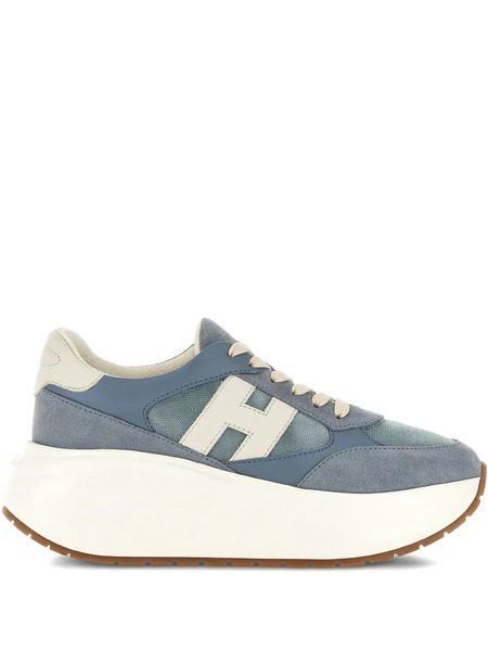  Hogan H696 Suede Sneakers - Blue 