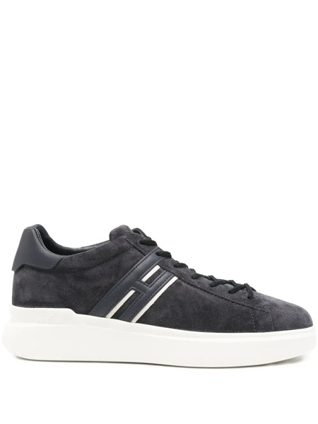  Hogan H580 Suede Trainers - Blue 