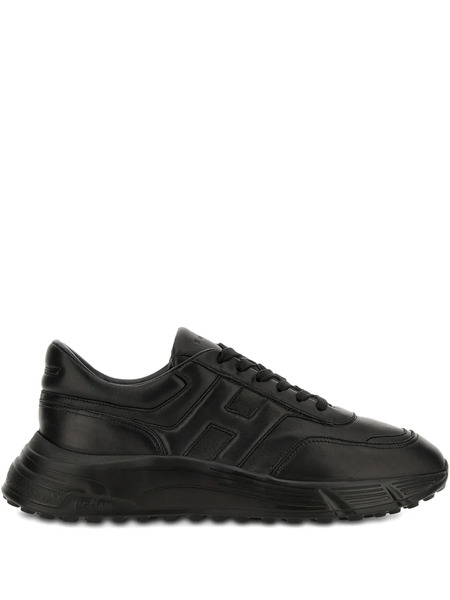  Hogan Hyperlight Logo-detail Sneakers - Black 