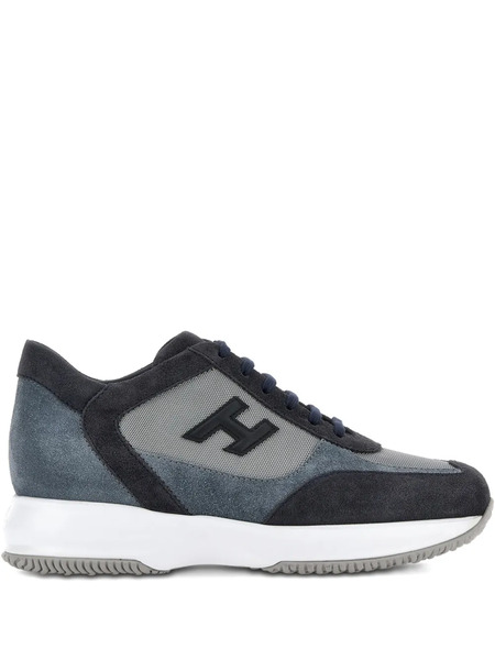  Hogan Interactive Logo-appliqué Sneakers - Grey 