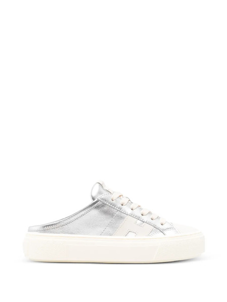  Hogan Lace-up Trainers Sneakers - Silver 