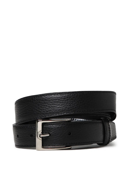  Hogan Leather Belt - Black 
