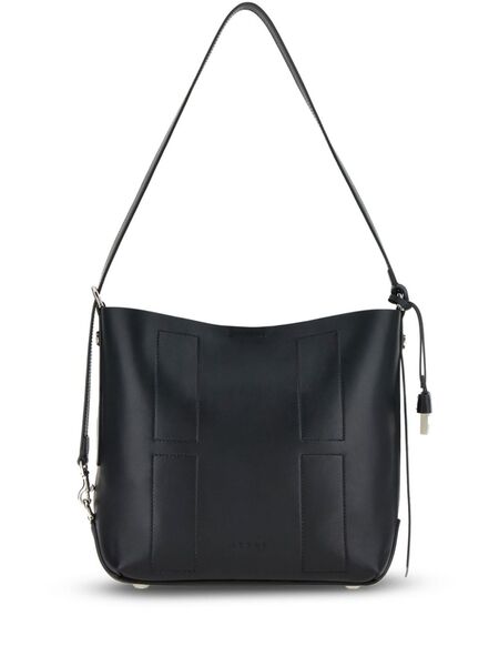  Hogan Leather Shoulder Bag - Black 