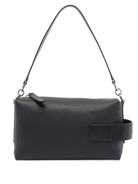 Hogan Leather Shoulder Bag - Black 