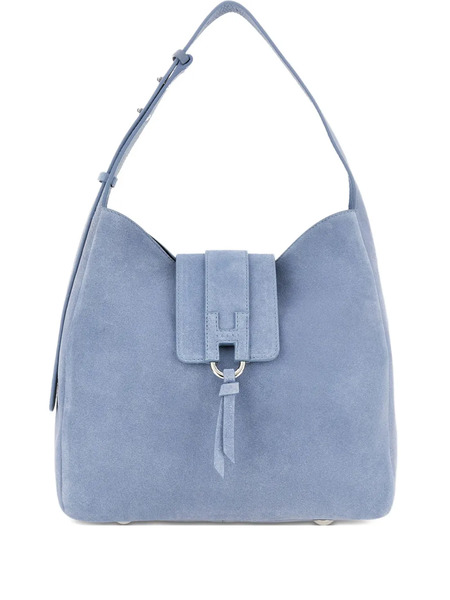  Hogan Logo-buckle Shoulder Bag - Blue 