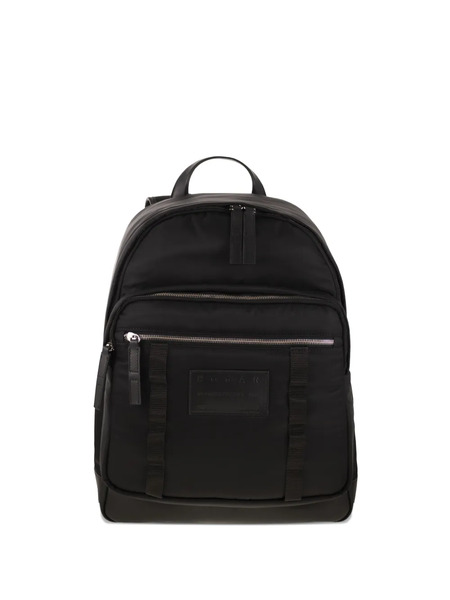  Hogan Logo-patch Backpack - Black 