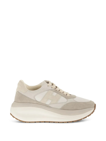  Hogan Logo Sneakers - Neutrals 