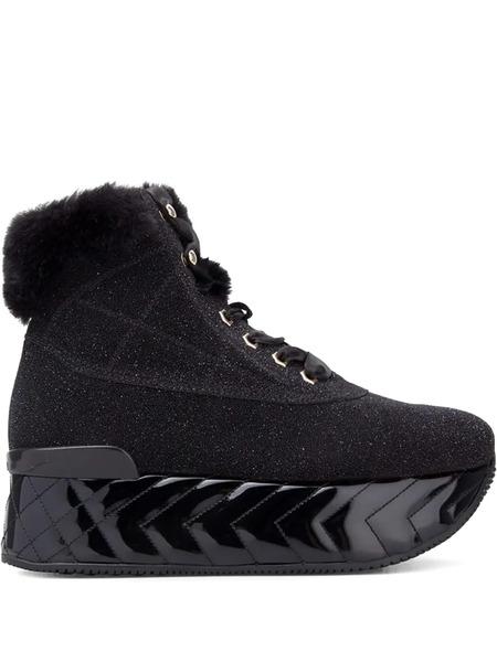  Hogan Max Ankle Boots - Black 