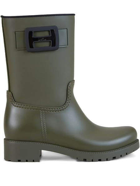  Hogan Mid-calf Rain Boots - Green 