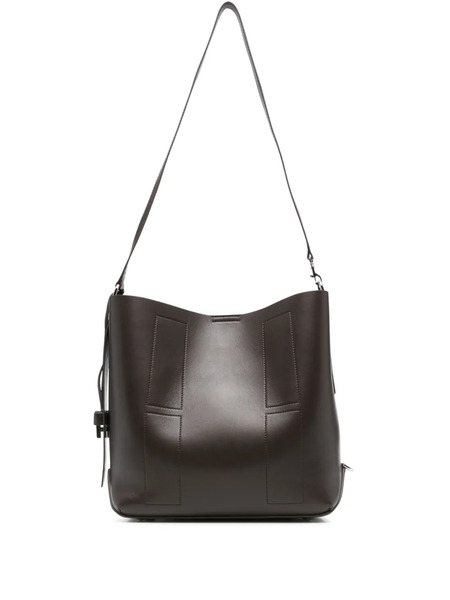  Hogan Panelled Shoulder Bag - Brown 
