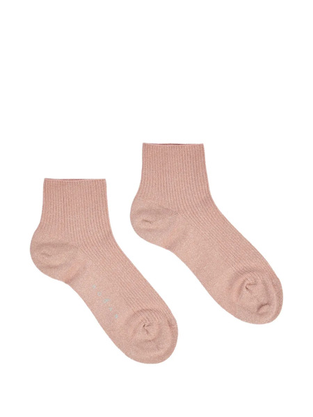  Hogan Ribbed Socks - Pink 