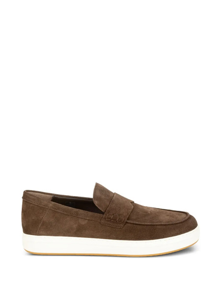  Hogan Suede Loafers - Brown 