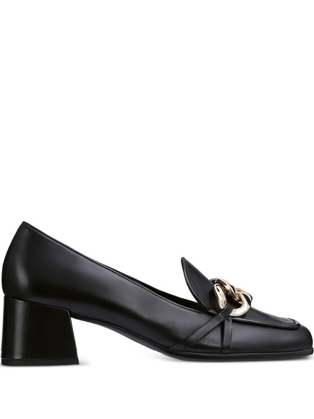  Hogl Alley Block-heeled Loafers - Black 