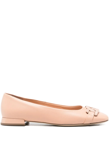  Hogl Chain-detail Ballet Flats - Neutrals 