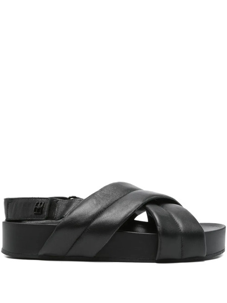  Hogl Crossover-straps Sandals - Black 