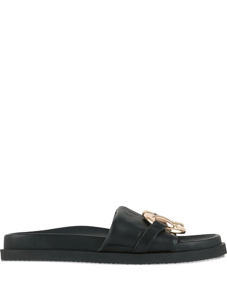  Hogl Emmy Chain Sandals - Black 