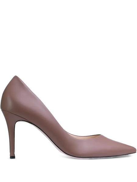  Hogl 85mm Boulevard Pointed-toe Pumps - Brown 