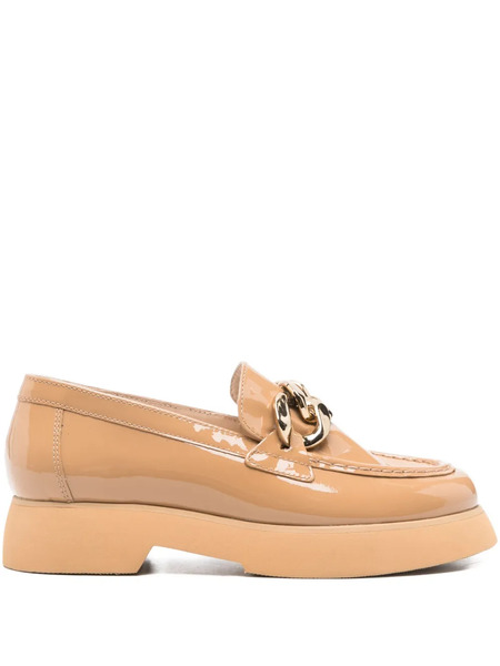  Hogl Stacy Chain-detail Loafers - Neutrals 