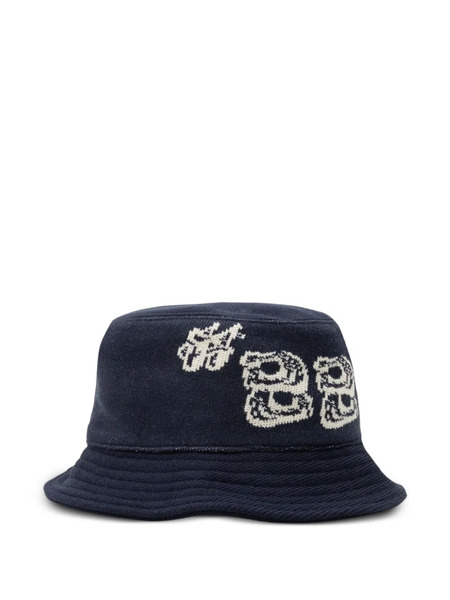  Honor The Gift Jacquard Bucket Hat - Blue 