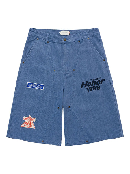  Honor The Gift Twill Carpenter blue Shorts 