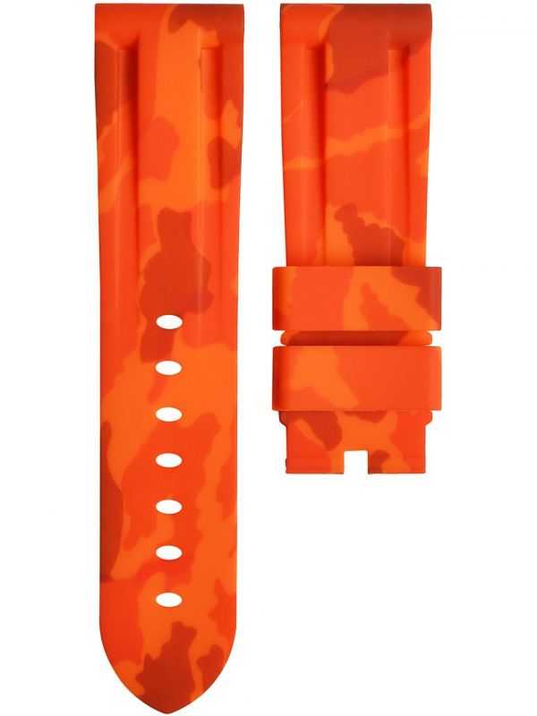  Horus Watch Straps 24mm Watch Strap - Orange 