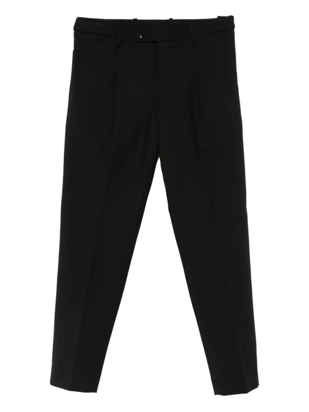  Hosio Button-fastening Trousers - Black 