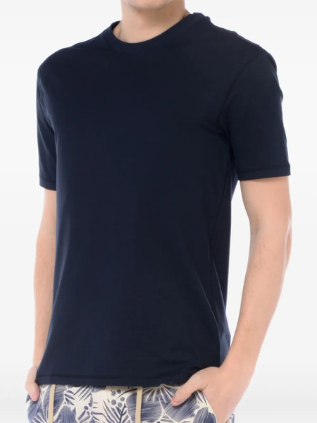  Hosio Short-sleeve Crew-neck T-shirt - Blue 