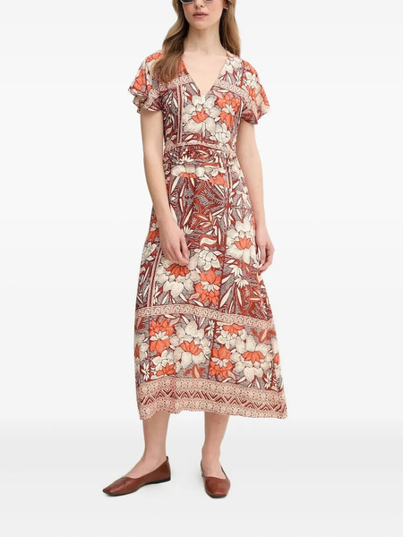  Hoss Intropia Floral-print Maxi Dress - Brown 