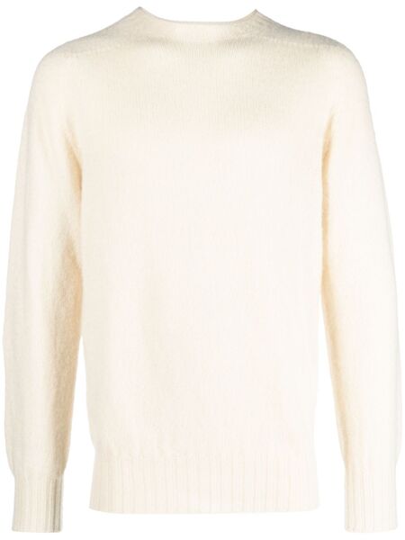  Howlin' Crew-neck Wool Jumper - White 
