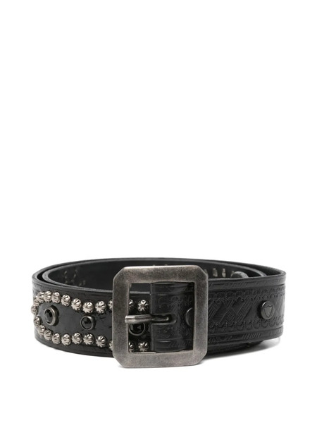  Htc Los Angeles Studded Belt - Black 