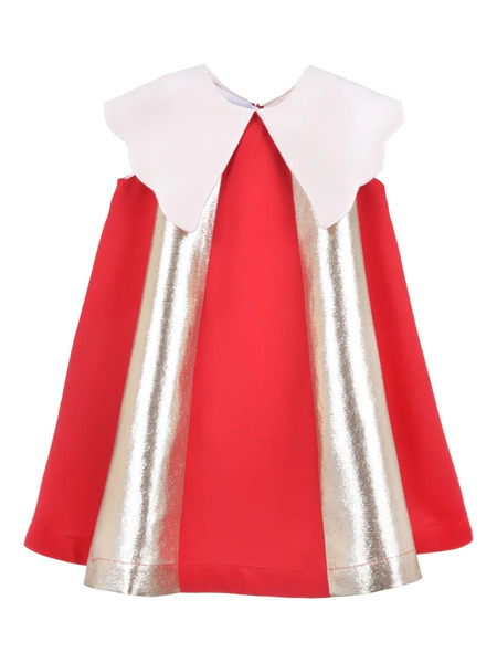  Hucklebones London Candy Cane Trapeze Dress - Red 