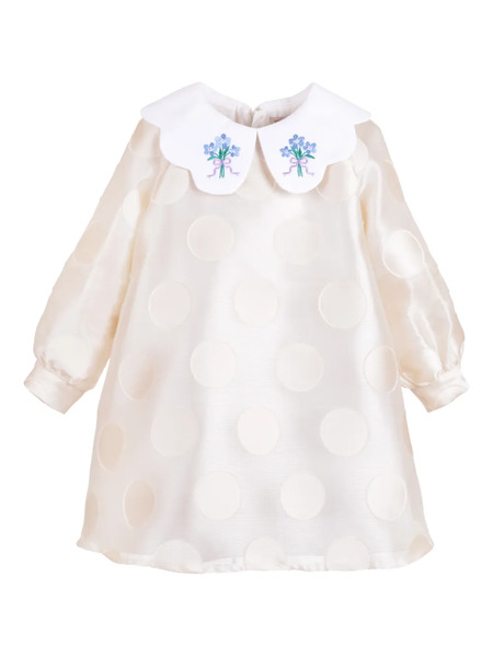  Hucklebones London Long-sleeved Dress - Neutrals 
