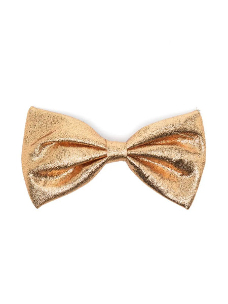  Hucklebones London Metallic Bow Hair Clip - Gold 