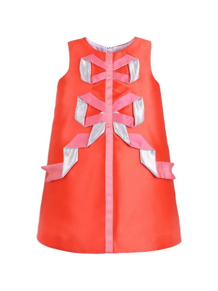  Hucklebones London Origami Ribbon Shift Dress - Red 